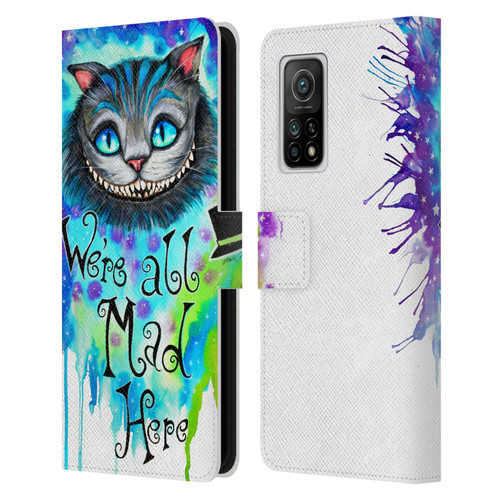 Pixie Cold Cats We Are All Mad Here Leather Book Wallet Case Cover For Xiaomi Mi 10T 5G