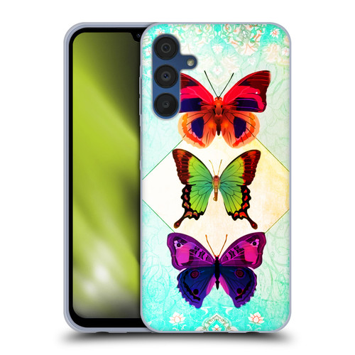 Jena DellaGrottaglia Insects Butterflies 1 Soft Gel Case for Samsung Galaxy A15 & MagSafe