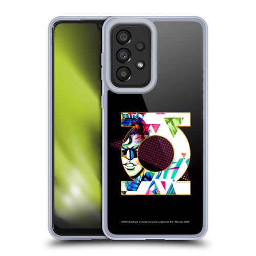 Justice League DC Comics Dark Electric Pop Icons Green Lantern Soft Gel Case for Samsung Galaxy A33 5G (2022)
