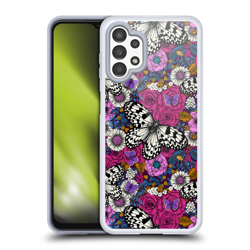Katerina Kirilova Floral Patterns Colorful Garden Soft Gel Case for Samsung Galaxy A13 (2022)