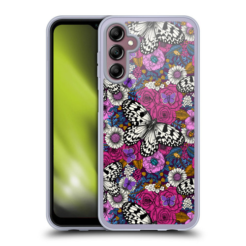 Katerina Kirilova Floral Patterns Colorful Garden Soft Gel Case for Samsung Galaxy A14 5G