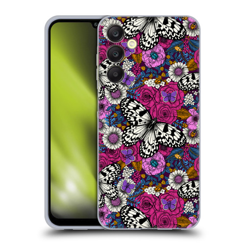 Katerina Kirilova Floral Patterns Colorful Garden Soft Gel Case for Samsung Galaxy A25 5G