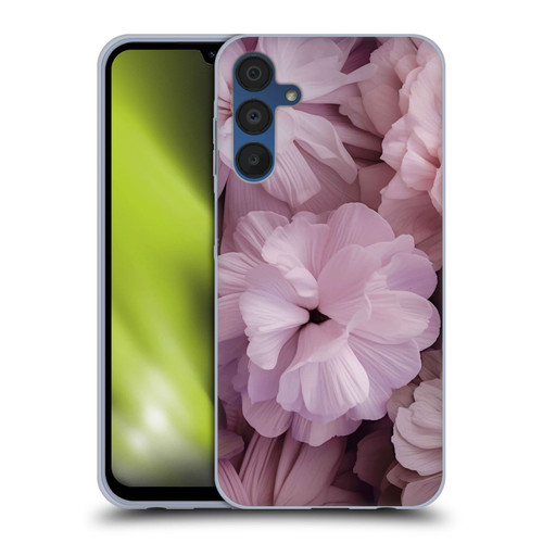 LebensArt Birds And Floral Romance Soft Gel Case for Samsung Galaxy A15 & MagSafe