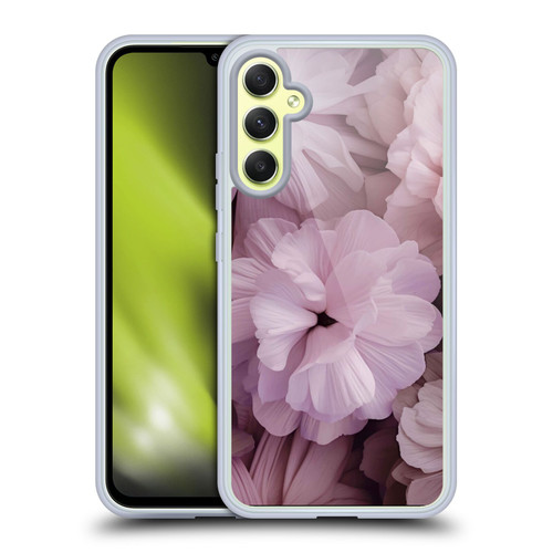 LebensArt Birds And Floral Romance Soft Gel Case for Samsung Galaxy A34 5G