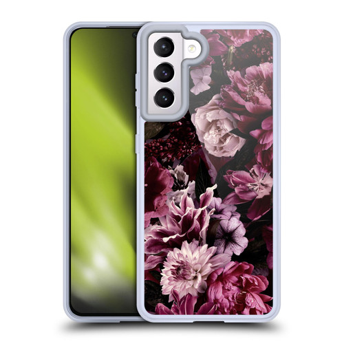LebensArt Birds And Floral Opulence Soft Gel Case for Samsung Galaxy S21 5G & MagSafe