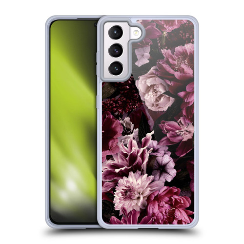 LebensArt Birds And Floral Opulence Soft Gel Case for Samsung Galaxy S21+ 5G & MagSafe