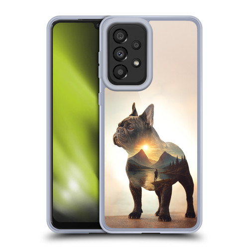 Klaudia Senator French Bulldog Lake Soft Gel Case for Samsung Galaxy A33 5G (2022)
