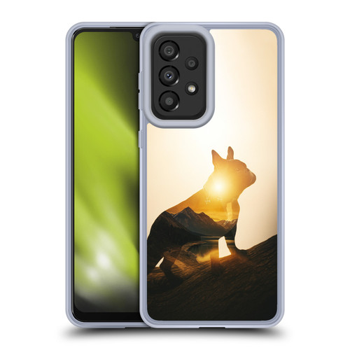 Klaudia Senator French Bulldog Mountain Soft Gel Case for Samsung Galaxy A33 5G (2022)