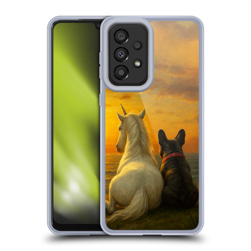 Klaudia Senator French Bulldog Sunset Soft Gel Case for Samsung Galaxy A33 5G (2022)