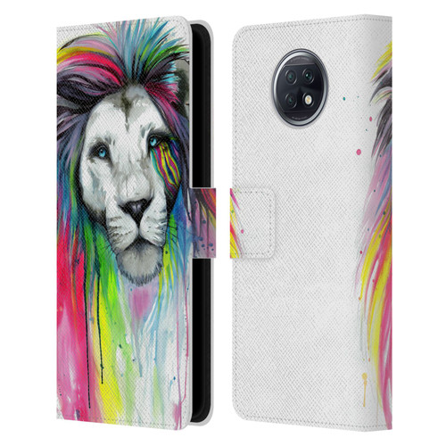 Pixie Cold Cats Rainbow Mane Leather Book Wallet Case Cover For Xiaomi Redmi Note 9T 5G