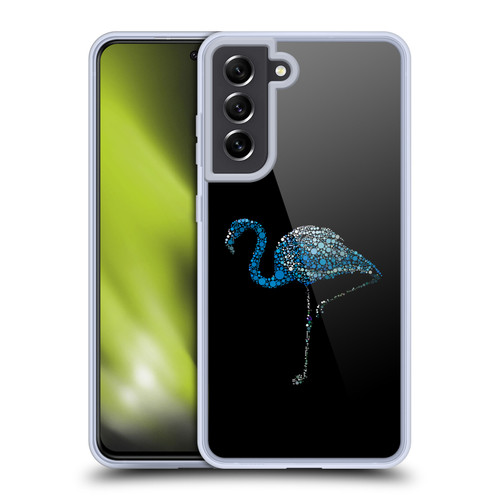 LebensArt Beings Blue Soft Gel Case for Samsung Galaxy S21 FE 5G & MagSafe