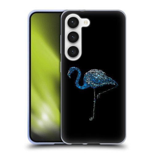 LebensArt Beings Blue Soft Gel Case for Samsung Galaxy S23 5G & MagSafe