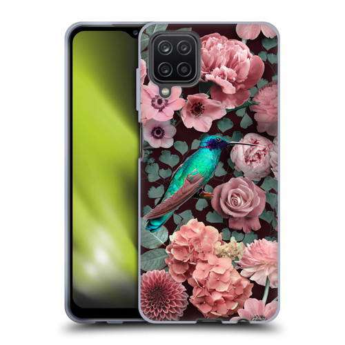 LebensArt Mix Art Hummingbird Romance Soft Gel Case for Samsung Galaxy A12 (2020)