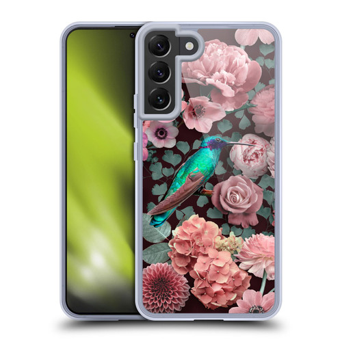 LebensArt Mix Art Hummingbird Romance Soft Gel Case for Samsung Galaxy S22+ 5G & MagSafe