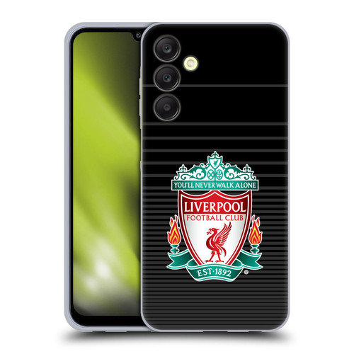 Liverpool Football Club Crest Designs Full Colour Third Soft Gel Case for Samsung Galaxy A25 5G