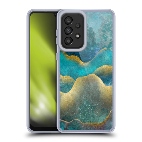 LebensArt Mineral Marble Wash Up Soft Gel Case for Samsung Galaxy A33 5G (2022)