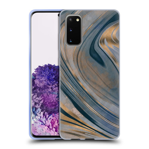 LebensArt Mineral Marble Gemstone Soft Gel Case for Samsung Galaxy S20 / S20 5G