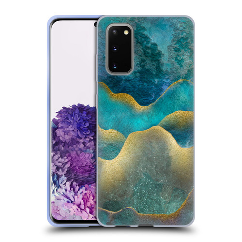 LebensArt Mineral Marble Wash Up Soft Gel Case for Samsung Galaxy S20 / S20 5G