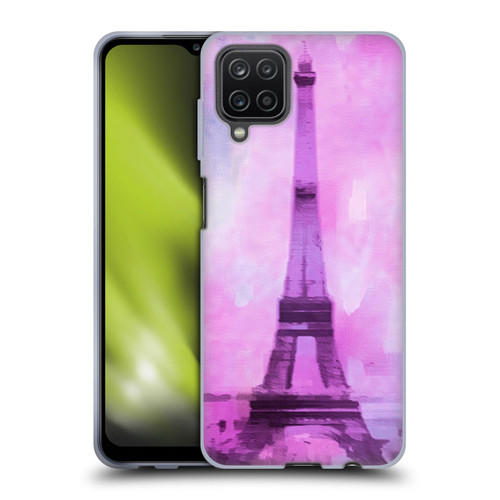 LebensArt Pastels Abstract Soft Gel Case for Samsung Galaxy A12 (2020)