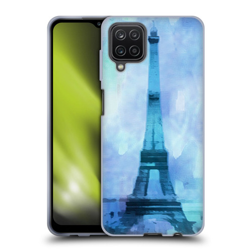 LebensArt Pastels Blue Soft Gel Case for Samsung Galaxy A12 (2020)