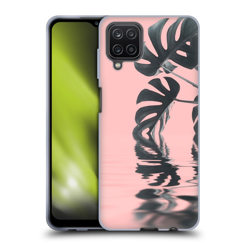 LebensArt Pastels Monstera Soft Gel Case for Samsung Galaxy A12 (2020)