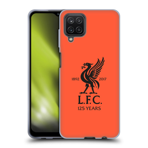 Liverpool Football Club Kit 2017/18 Liver Bird Third Shirt Soft Gel Case for Samsung Galaxy A12 (2020)