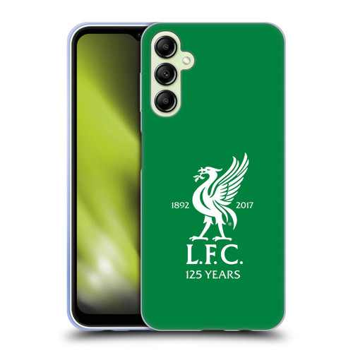 Liverpool Football Club Kit 2017/18 Home Goalkeeper Shirt Soft Gel Case for Samsung Galaxy A14 5G