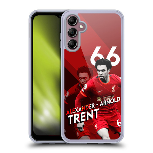 Liverpool Football Club 2021/22 First Team Trent Alexander-Arnold Soft Gel Case for Samsung Galaxy A14 5G