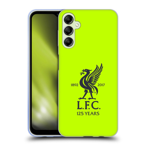 Liverpool Football Club Kit 2017/18 Third Goalkeeper Shirt Soft Gel Case for Samsung Galaxy A14 5G