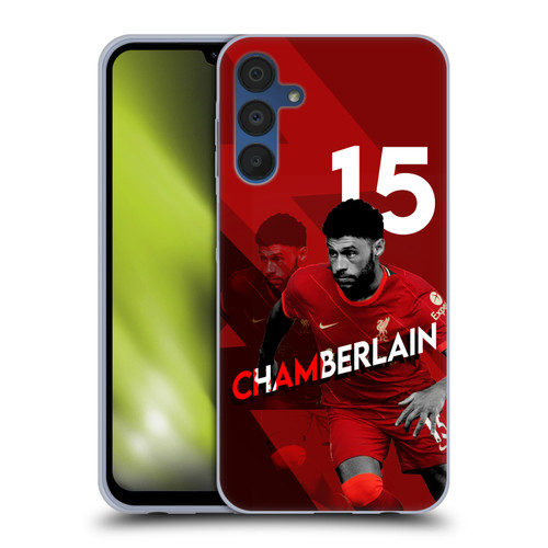 Liverpool Football Club 2021/22 First Team Alex Oxlade - Chamberlain Soft Gel Case for Samsung Galaxy A15 & MagSafe