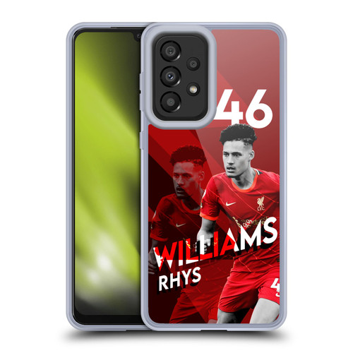 Liverpool Football Club 2021/22 First Team Rhys Williams Soft Gel Case for Samsung Galaxy A33 5G (2022)
