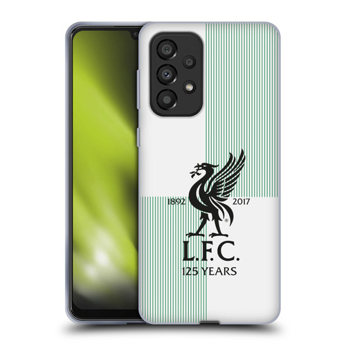 Liverpool Football Club Kit 2017/18 Liver Bird Away Shirt Soft Gel Case for Samsung Galaxy A33 5G (2022)