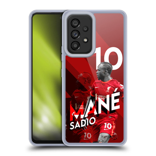 Liverpool Football Club 2021/22 First Team Sadio Mané Soft Gel Case for Samsung Galaxy A53 5G (2022)