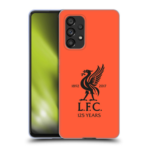 Liverpool Football Club Kit 2017/18 Liver Bird Third Shirt Soft Gel Case for Samsung Galaxy A53 5G (2022)