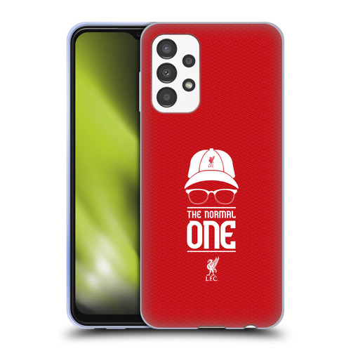 Liverpool Football Club Klopp Icons Icon Red Mesh Soft Gel Case for Samsung Galaxy A13 (2022)