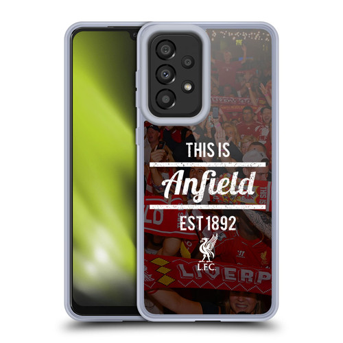 Liverpool Football Club This Is Anfield Black 2 Soft Gel Case for Samsung Galaxy A33 5G (2022)