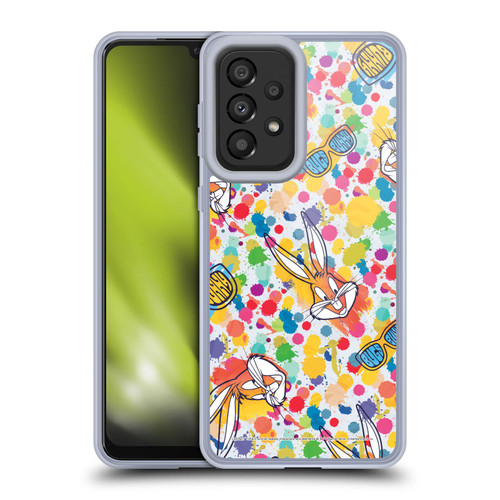 Looney Tunes Bugs Bunny Splatter Soft Gel Case for Samsung Galaxy A33 5G (2022)