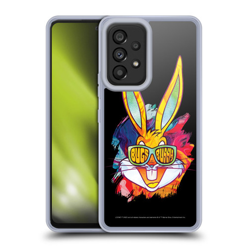 Looney Tunes Bugs Bunny Paint Soft Gel Case for Samsung Galaxy A53 5G (2022)