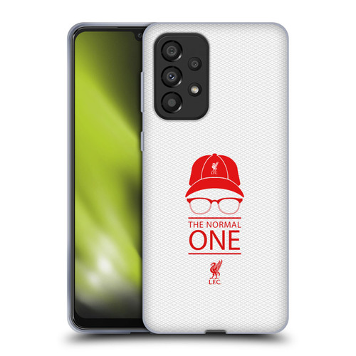 Liverpool Football Club Klopp Icons Icon White Mesh Soft Gel Case for Samsung Galaxy A33 5G (2022)