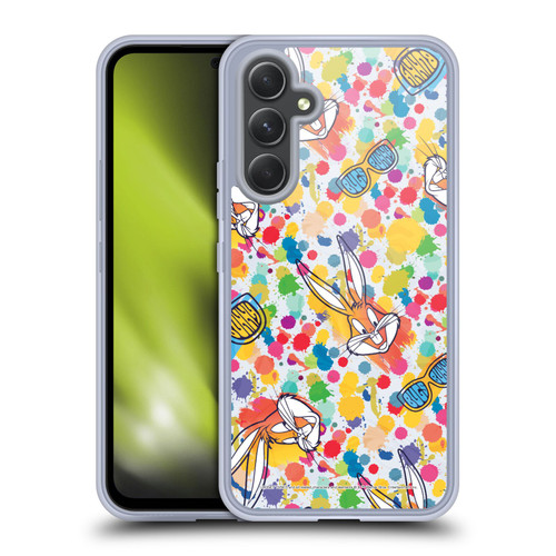 Looney Tunes Bugs Bunny Splatter Soft Gel Case for Samsung Galaxy A54 5G