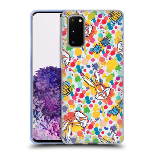 Looney Tunes Bugs Bunny Splatter Soft Gel Case for Samsung Galaxy S20 / S20 5G