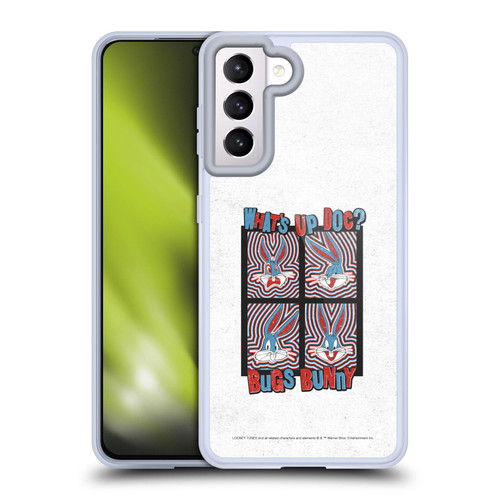 Looney Tunes Bugs Bunny What's Up Doc Soft Gel Case for Samsung Galaxy S21 5G & MagSafe