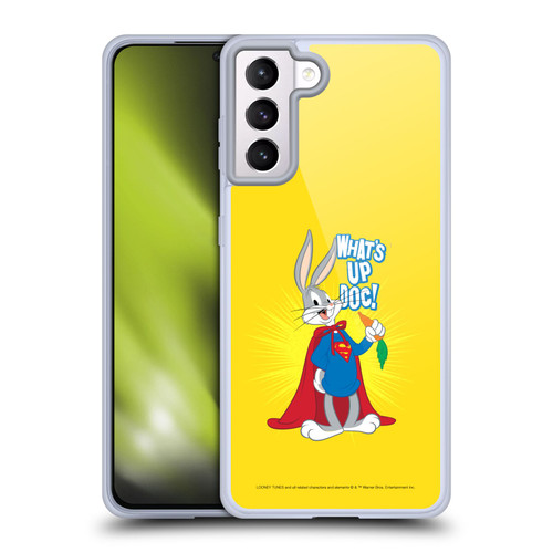 Looney Tunes Bugs Bunny Super Soft Gel Case for Samsung Galaxy S21+ 5G & MagSafe