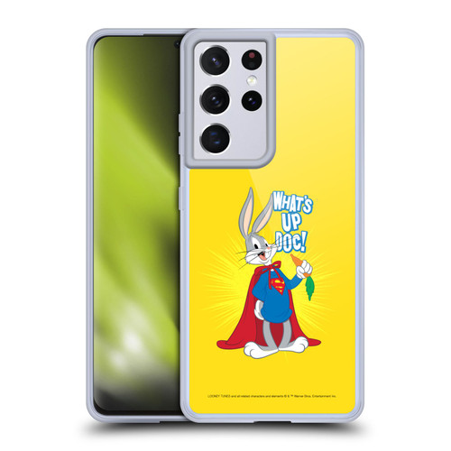 Looney Tunes Bugs Bunny Super Soft Gel Case for Samsung Galaxy S21 Ultra 5G & MagSafe