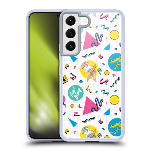 Looney Tunes Bugs Bunny Grid Soft Gel Case for Samsung Galaxy S22 5G & MagSafe