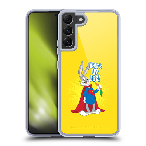 Looney Tunes Bugs Bunny Super Soft Gel Case for Samsung Galaxy S22+ 5G & MagSafe