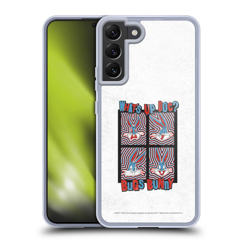 Looney Tunes Bugs Bunny What's Up Doc Soft Gel Case for Samsung Galaxy S22+ 5G & MagSafe