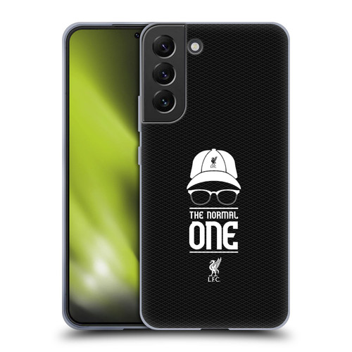 Liverpool Football Club Klopp Icons Icon Black Mesh Soft Gel Case for Samsung Galaxy S22+ 5G & MagSafe