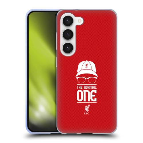 Liverpool Football Club Klopp Icons Icon Red Mesh Soft Gel Case for Samsung Galaxy S23 5G & MagSafe