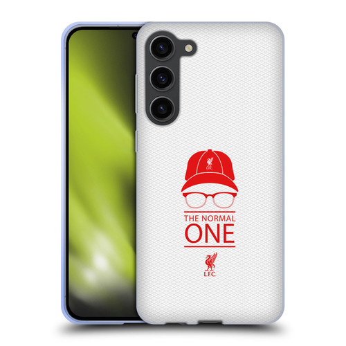 Liverpool Football Club Klopp Icons Icon White Mesh Soft Gel Case for Samsung Galaxy S23+ 5G & MagSafe